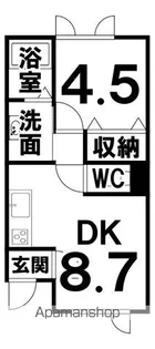 千大マンション【1階】の間取り